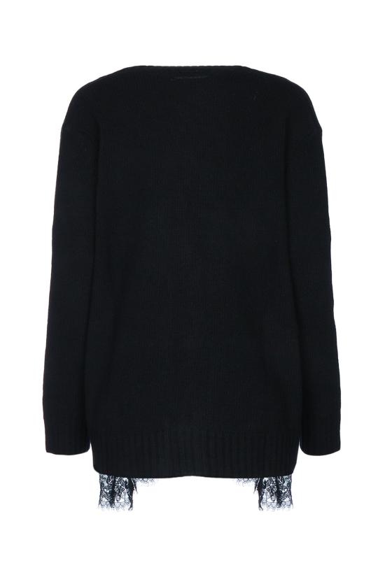 26FW 에르마노 피렌제 스웨터 D49EN058E87 MF099 BLACK - ERMANNO FIRENZE