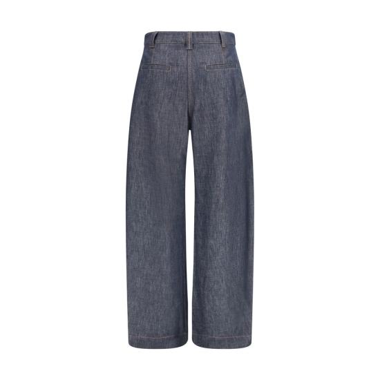 26FW 브루넬로 쿠치넬리 팬츠 BRMB148P4022C001BB BLUE - BRUNELLO CUCINELLI