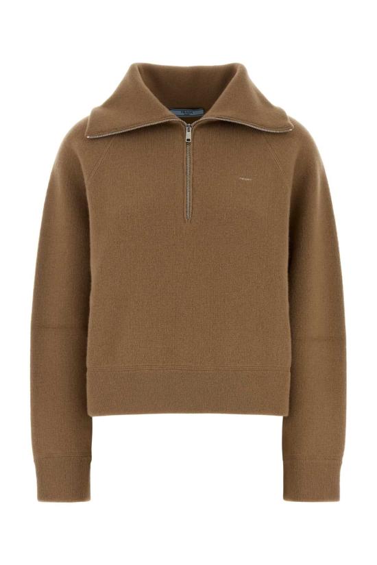 26FW 프라다 스웨터 P24F3GSWMO173X F0040 BEIGE