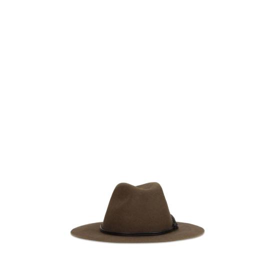 26FW 브루넬로 쿠치넬리 모자 BRMCAP90233C2870BB BROWN