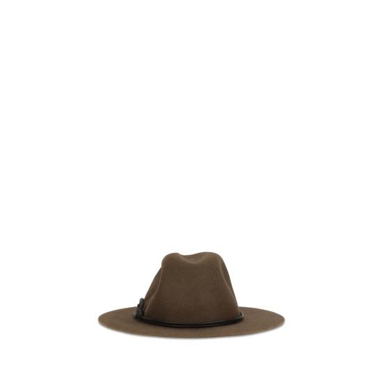26FW 브루넬로 쿠치넬리 모자 BRMCAP90233C2870BB BROWN - BRUNELLO CUCINELLI