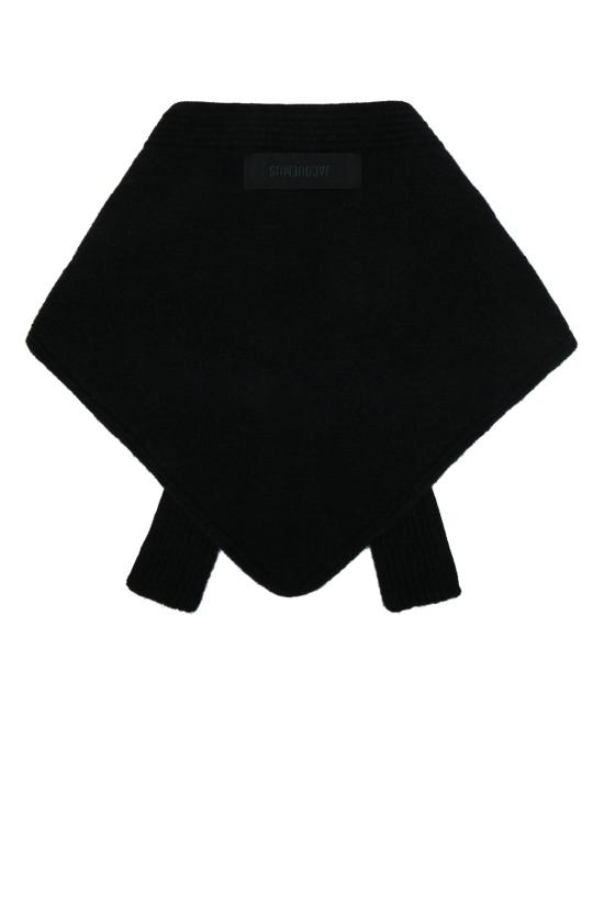 26FW 자크뮈스 르 샤를 그로 그레인 숄 ACU00669AK00227 990 BLACK - JACQUEMUS