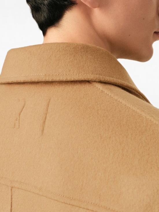  아미 자켓 HJK844WV0217A298 AI26 CAMEL - AMI