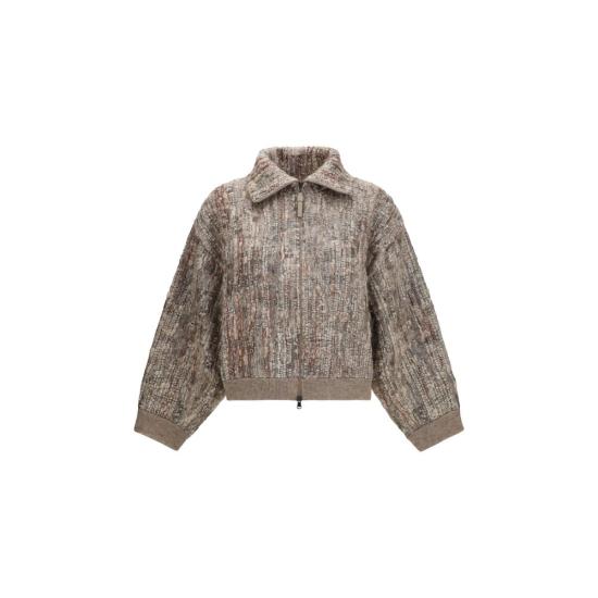 26FW 브루넬로 쿠치넬리 가디건 BRMNLR08306PCZH24BB BEIGE