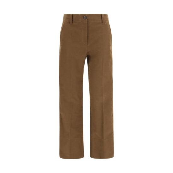 26FW 브루넬로 쿠치넬리 팬츠 BRMB152P8854C2140BB BROWN