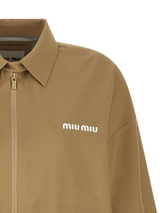  미우미우 자켓 LDML1373SOOO1V94F0065 CAMEL - MIU MIU