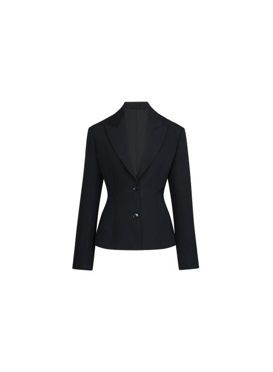  알라이아 자켓 FW26F1115 AA9V1354W222D 999 Noir FR40 BLACK - ALAIA