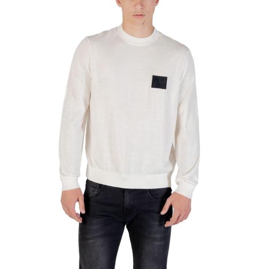 25FW 알마니 긴팔 티셔츠 AR16842700008RO WHITE
