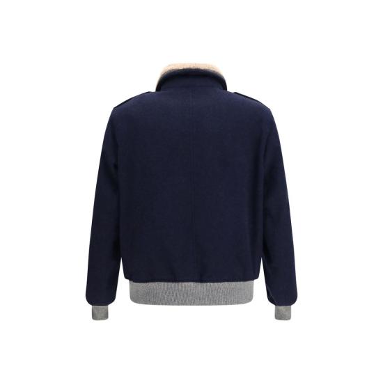 26FW 브루넬로 쿠치넬리 자켓 BRMM4006003C406BB NAVY - BRUNELLO CUCINELLI