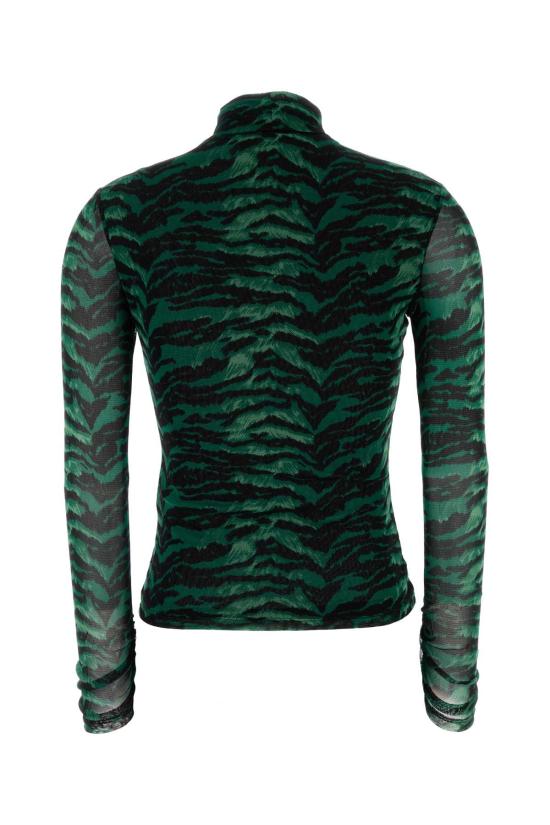 26FW 다이앤 본 퍼스텐버그 스웨터 T028XPALMNMESH PALMN GREEN - DIANE VON FURSTENBERG