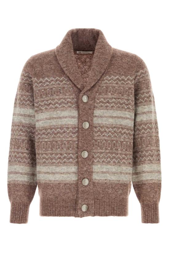 26FW 브루넬로 쿠치넬리 스웨터 MTF710006 CTB53 BROWN