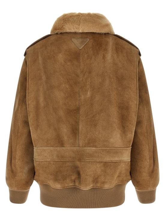  프라다 자켓 LD58A237SOOO172LF0065 CAMEL - PRADA
