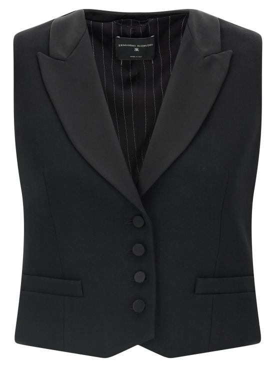 26FW 에르마노 설비노 베스트 ER345325BM BLACK