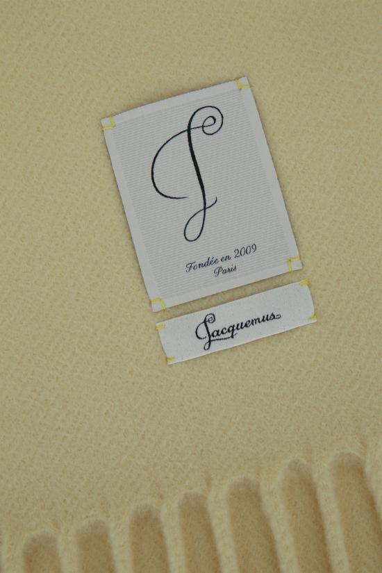 26FW 자크뮈스 머플러/스카프 ACU00880AK00361 205 YELLOW - JACQUEMUS