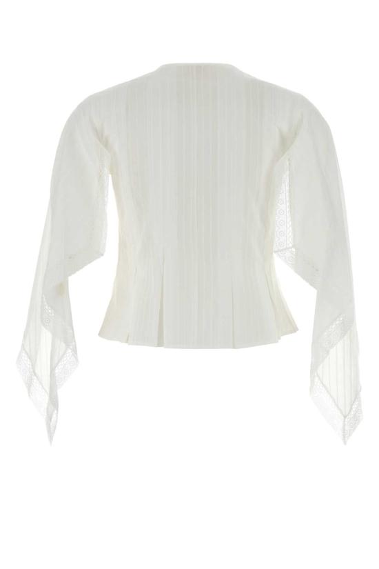 26FW JW앤더슨 블라우스 TP0366PG2034 001 WHITE - JW ANDERSON