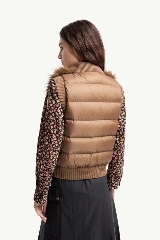 26FW 몽클레어 베스트 MASTER ULT 010130 MARRON XS - MONCLER