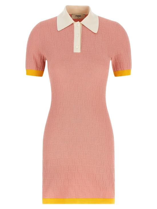 26SS 펜디 폴로 티셔츠 FE331914BM PINK