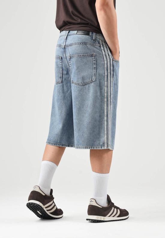 26FW 아디다스 데님 숏팬츠 KS4975 WORN BLUE DENIM DOM - ADIDAS