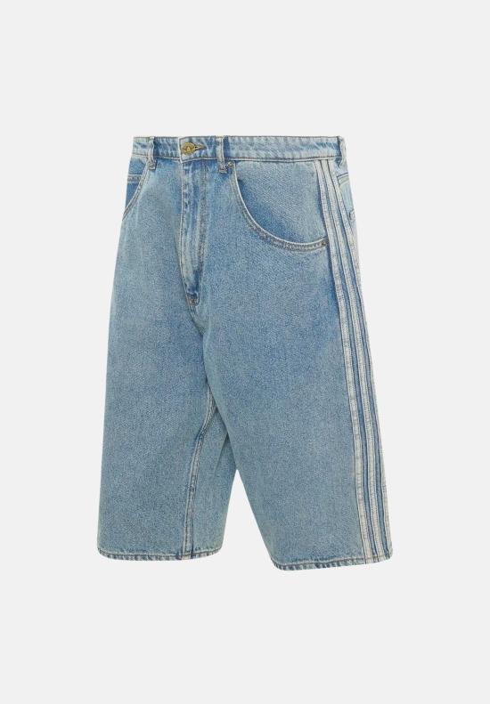 26FW 아디다스 데님 숏팬츠 KS4975 WORN BLUE DENIM DOM