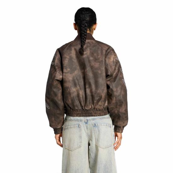  아디다스 아우터 KF2307 DARK BROWN DOM - ADIDAS
