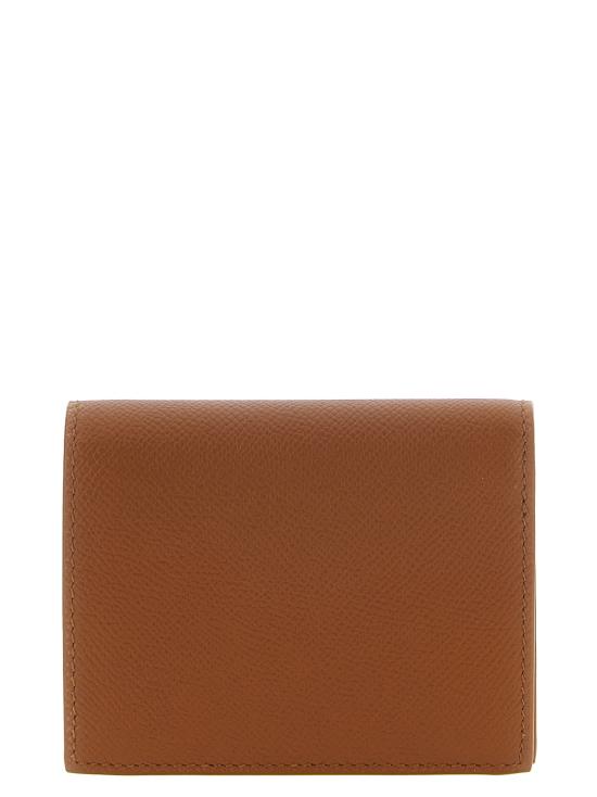 26FW 살바토레 페라가모 간치니 컴팩트 월렛 789857NATURALE Brown - SALVATORE FERRAGAMO