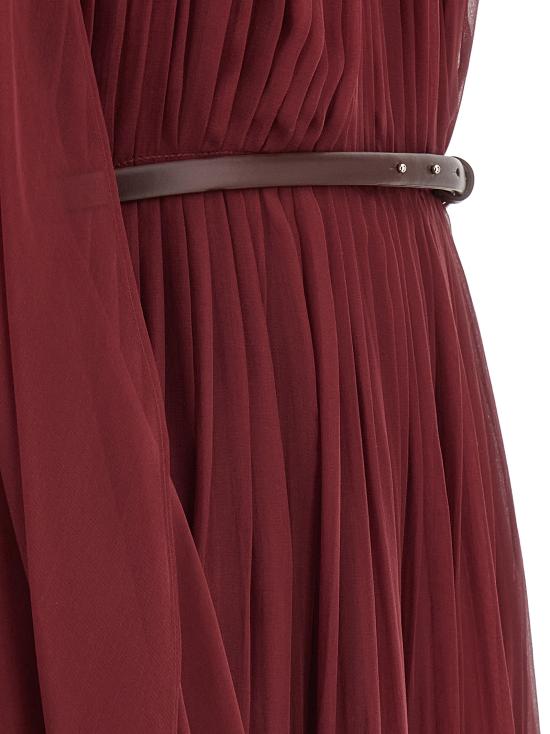 26FW 막스마라 롱 원피스 2621226084600004 Bordeaux - MAX MARA