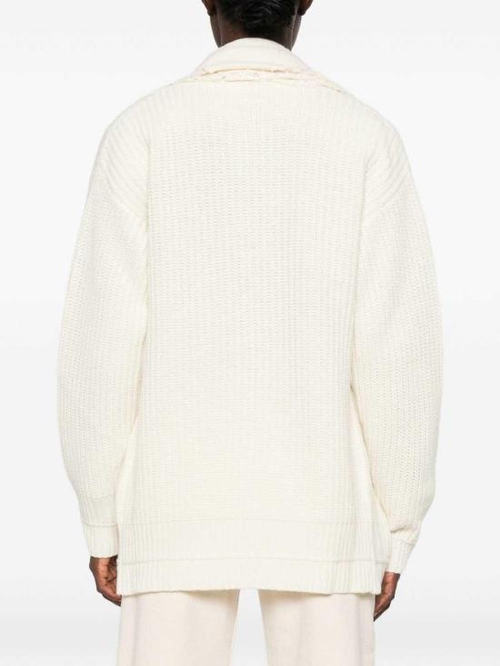 26FW 에르마노 피렌제 가디건 D49EN059EO1MF333 WHITE - ERMANNO FIRENZE