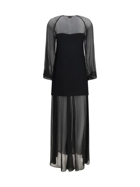 26FW 포르테포르테 원피스 15364MYDRESS F50M8011 BLACK - FORTE FORTE
