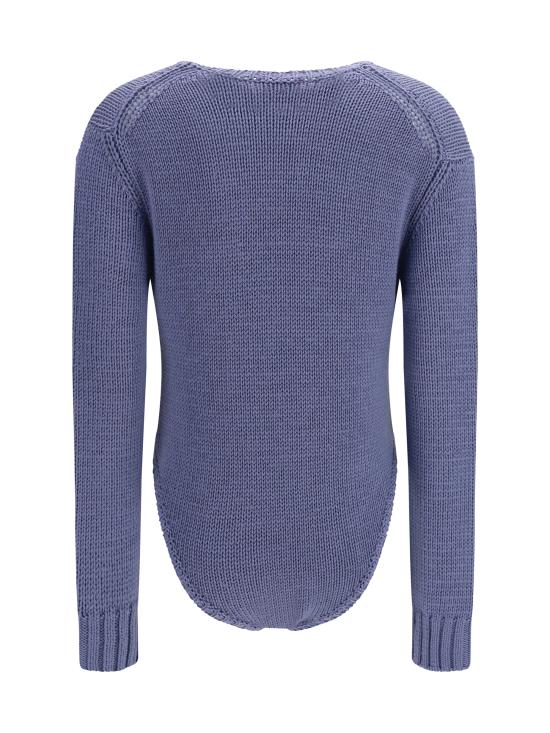 26FW 포르테포르테 반팔 티셔츠 15451MYKNIT F50M5049 LILAC - FORTE FORTE