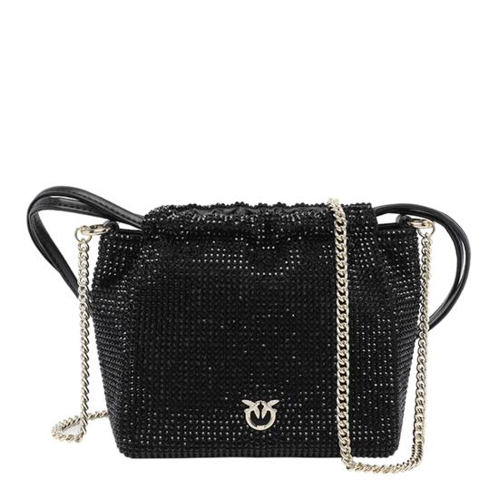 26FW 핑코 클러치/파우치 107678 A2WFZ99Y BLACK - PINKO