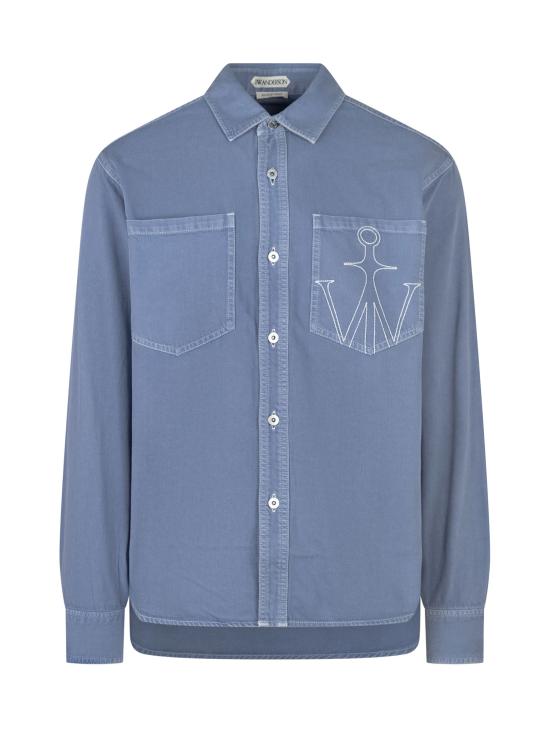 26FW JW앤더슨 긴팔 셔츠 DS0020PG1980 643 FRENCH BLUE