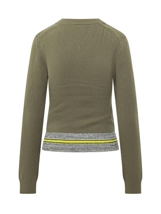 26FW JW앤더슨 스웨터 KW1542YN0502 575 KHAKI - JW ANDERSON