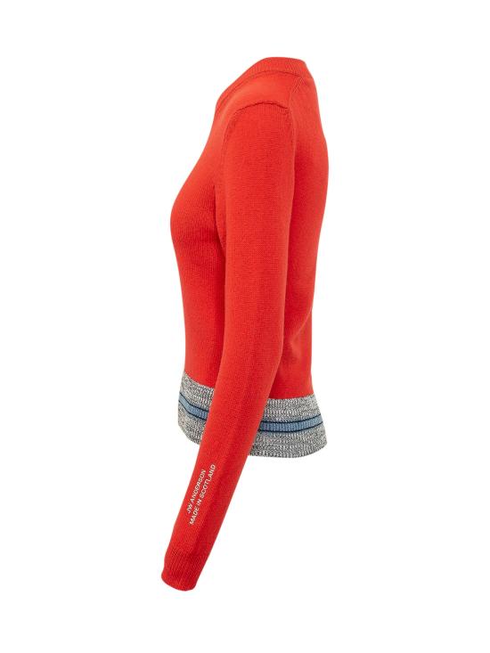 26FW JW앤더슨 스웨터 KW1542YN0502 459 RED - JW ANDERSON