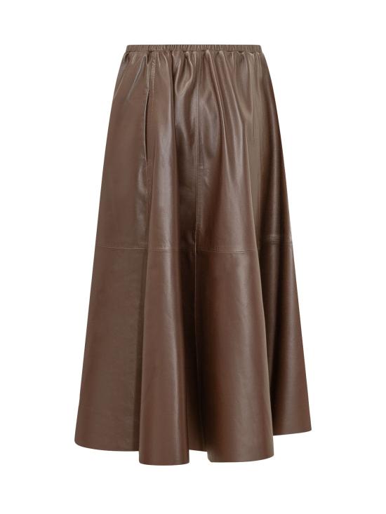 26FW 알베르타 페레티 스커트 37055190 0103 MARRONE - ALBERTA FERRETTI