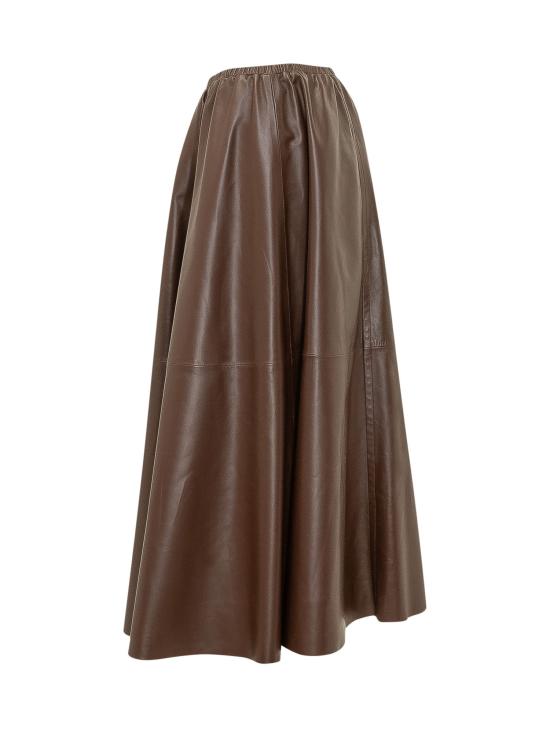 26FW 알베르타 페레티 스커트 37055190 0103 MARRONE - ALBERTA FERRETTI
