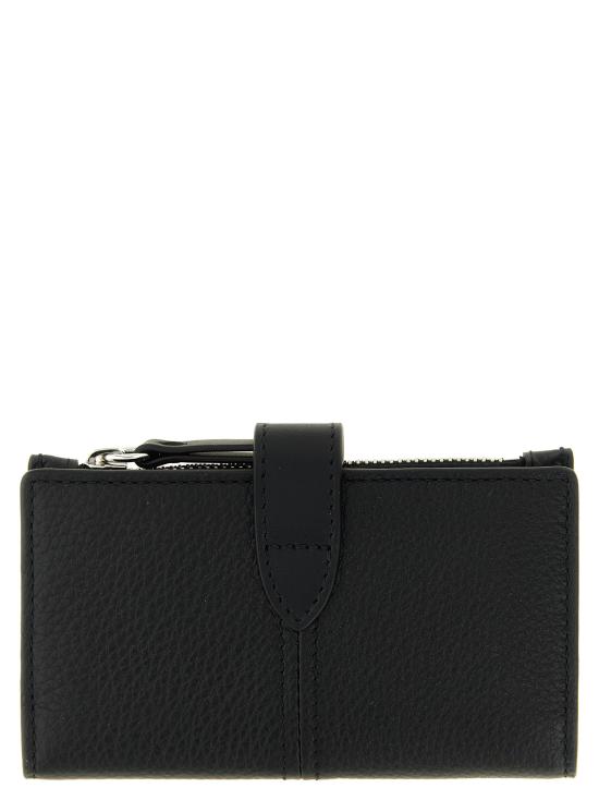 26FW 마르지엘라 레더 집 카드홀더 SA2VX0009P7268H8419 Black - MAISON MARGIELA