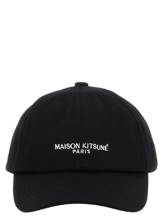 26FW 메종키츠네 볼캡 MRUAH07WW0096P199 Black