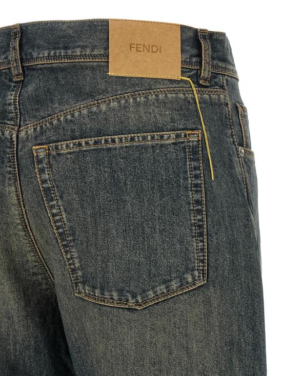 26FW 펜디 데님 팬츠 FLP908B1PDF19S8 Blue - FENDI