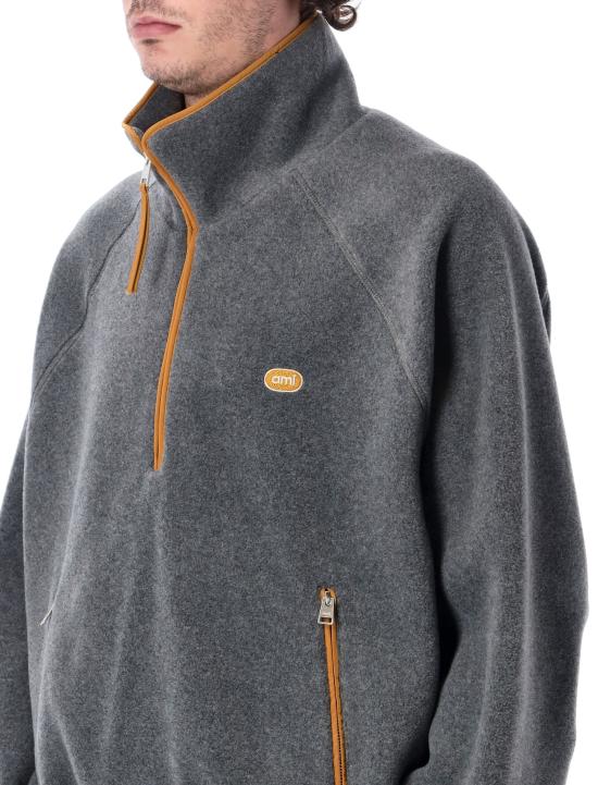 26FW 아미 의류 UJK943PL0115 095 GRIS CENDRE - AMI