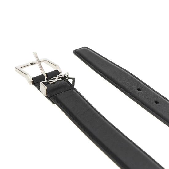 26FW 생로랑 카상드르 바딤 벨트 864585BOO0E Black - SAINT LAURENT