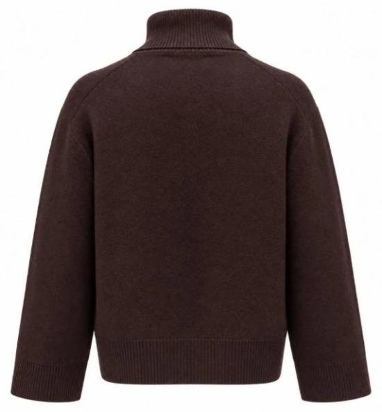 26FW 이브살로몬 스웨터 27W26EYH50062 MAMVA2197 MOCHA - YVES SALOMON