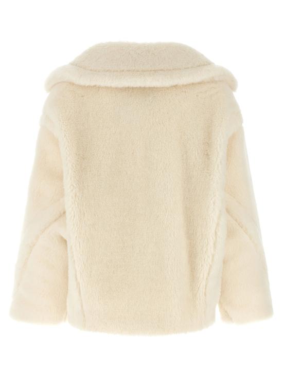26FW 막스마라 무스탕 알쿠노 퍼 화이트 - MAX MARA