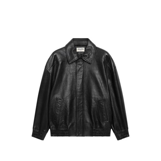 26FW 자딕앤볼테르 가죽 자켓 RWOW01282 BLACK