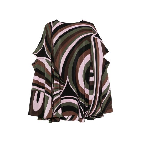 26FW 푸찌 원피스 6URL02 6U753 012 BROWN PINK