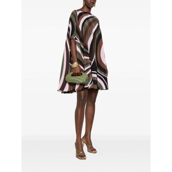 26FW 푸찌 원피스 6URL02 6U753 012 BROWN PINK - PUCCI