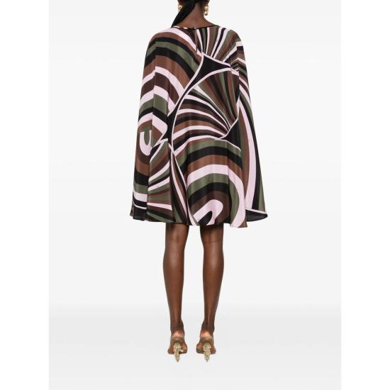 26FW 푸찌 원피스 6URL02 6U753 012 BROWN PINK - PUCCI