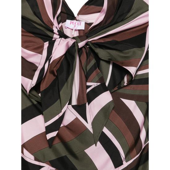 26FW 푸찌 원피스 6URL05 6U751 012 BROWN - PUCCI