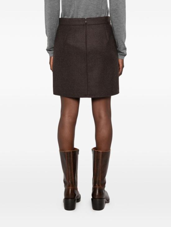 26FW 막스마라 미디 스커트 2621106413600MXSACINOSO 004 FANGO - MAX MARA