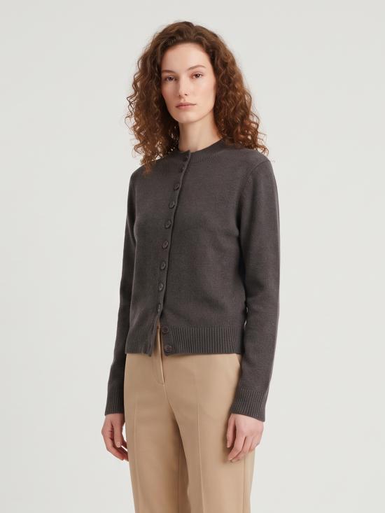 26FW 르메르 리버시블 단추 스웨터 PO0041 GREY - LEMAIRE