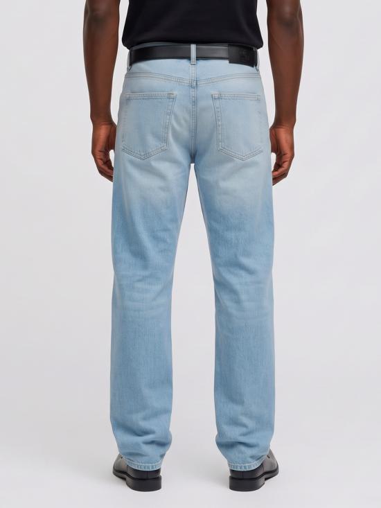 26FW 구찌 워시드 코튼 데님 팬츠 A007YW BLUE - GUCCI